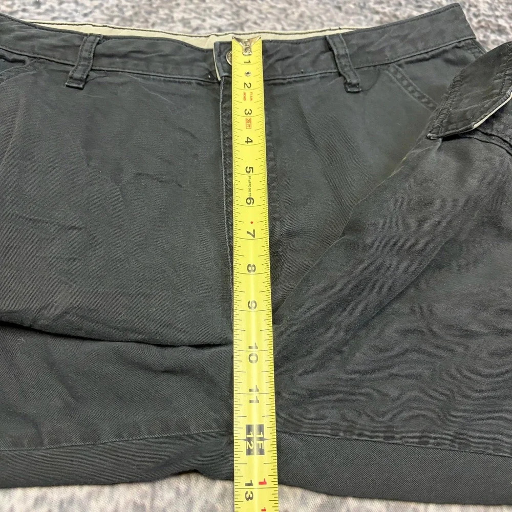 Wrangler Cargo Shorts Mens‎ 34 Black Outdoors Hiking Utility Skater Y2K